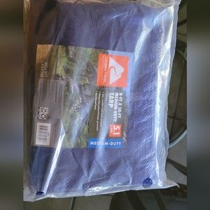 Ozark Trail Medium-Duty Blue Tarp